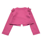Liu Jo Coprispalle Tinta Unita con Balze per Bambina KF3090 VIOLA LIU JO 