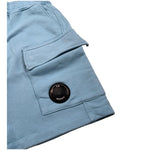 C.P. Company Bermuda Tuta tinta unita Azzurro per Bambino CUQ002 AZZURRO C.P. COMPANY 