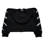 Blauer Felpa con Zip E Cappuccio Tinta Unita con Stampe per Neonata 25SBLGF02547N NERO BLAUER 