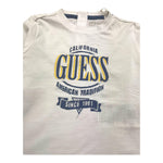 GUESS shirt girocollo tinta unita con stampa Bianco per Neonato N4YI30K8HM4XXX BIANCO GUESS 