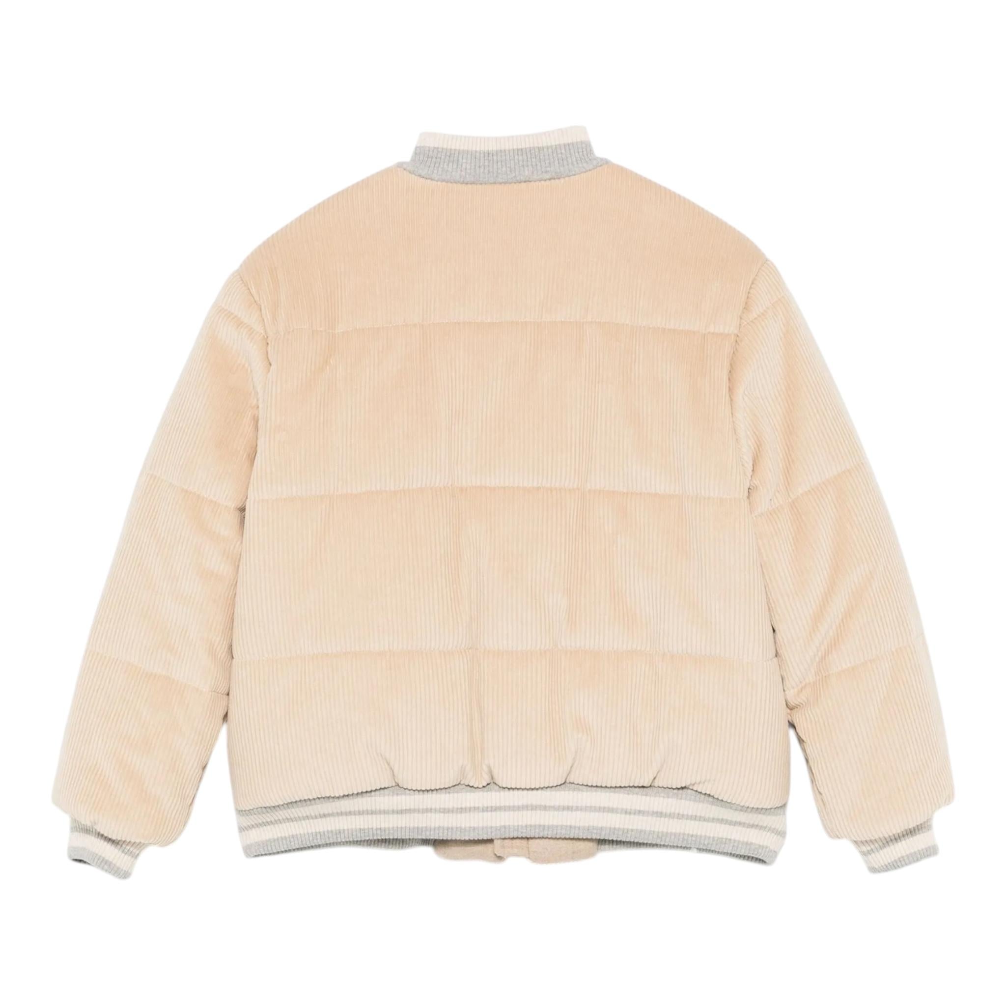 ELEVENTY giubbino tinta unita con zip e profili in contrasto Beige per Bambino EV2P37 BEIGE ELEVENTY 