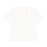 Emporio Armani T-Shirt Girocollo Tinta Unita con Logo per Bambino EB000166 PANNA EMPORIO ARMANI 