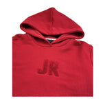 John Richmond Felpa Chiusa con Cappuccio Tinta Unita per Bambino RBP26190FE ROSSO JOHN RICHMOND 