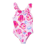 Mayoral Costume Inter Tinta Unita con Stampe per Neonata 3719 ROSA MAYORAL 