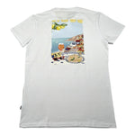 Daniele Alessandrini T-Shirt Girocollo Tinta Unita con Stampa per Bambino 1236M00228 BIANCO DANIELE ALESSANDRINI 