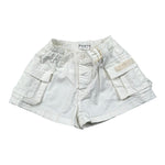 Dusty Color Short Tinta Unita con Elastic In Vita per Bambina DJWS5015SH BIANCO DUSTY COLOR 