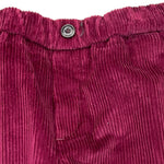 MICHAEL COAL pantalone tinta unita a costine Bordeaux per Bambino 020171 BORDEAUX MICHAEL COAL 