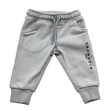 John Richmond Pantalone Tuta Tinta Unita con Logo per Neonato RIP26003PA GRIGIO JOHN RICHMOND 