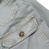 Pepe Feamo Camicia Tinta Unita con Taschini In Denim per Bambino PB401311 VERDE PEPE JEANS 