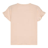 Guess T-Shirt Gircollo Tinta Unita con Stampa per Neonata K5GI02K6YW4 ROSA GUESS 