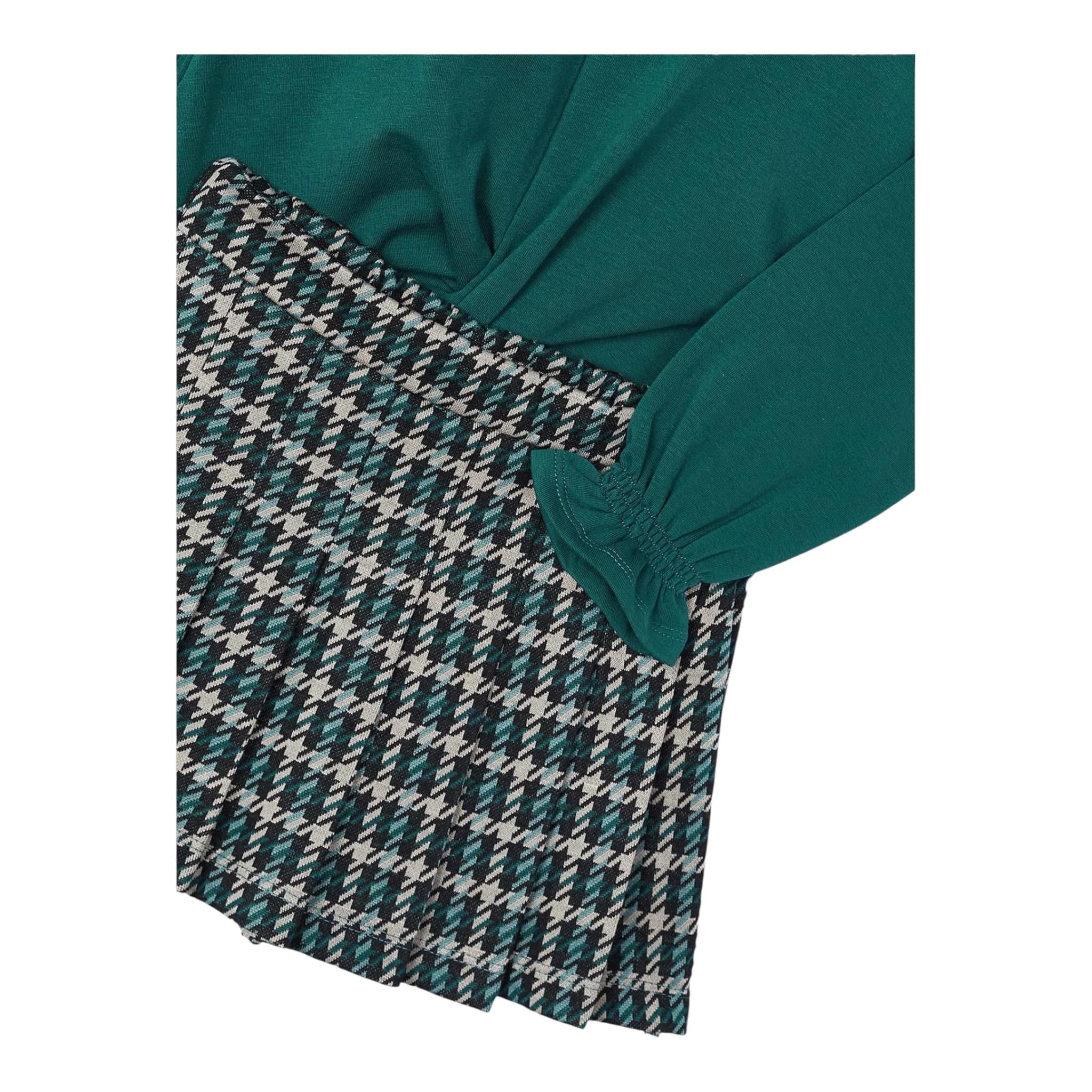MAYORAL completo 2 pezzi felpa-short Verde per Bambina 4220 VERDE MAYORAL 