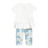 Mayoral Completo 2 Pezzi T-Shirt-Leggins per Neonata 173528 BIANCO MAYORAL 