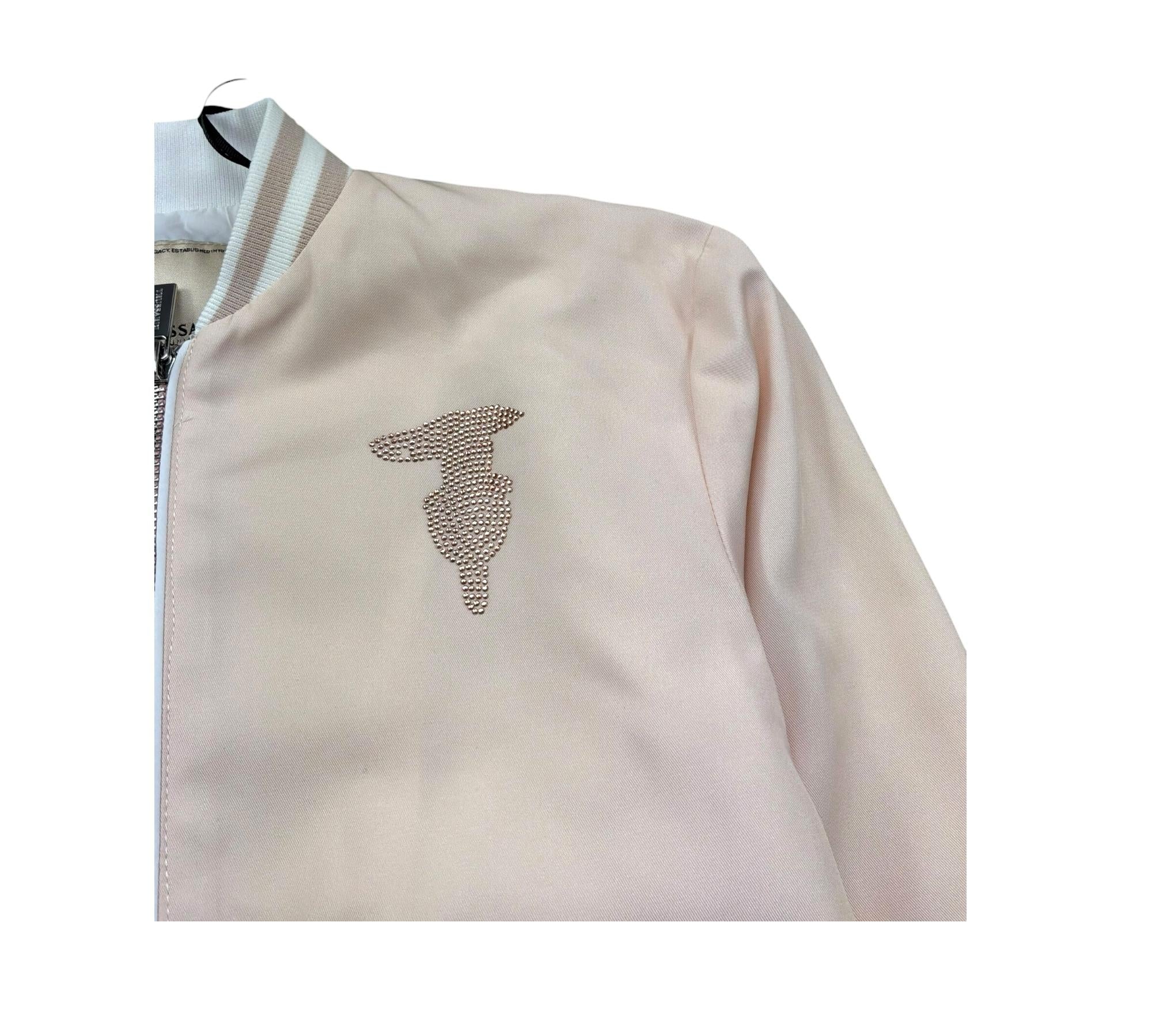 Trussardi Giubbino Tinta Unita con Zip  per Bambina TGP26060GB ROSA TRUSSARDI 