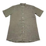 Louis Dieudonne' Camicia Tinta Unita Mezza Manica con Collo Coreano per Bambino DJDJJ GRIGIO LOUIS DIEUDONNE' 