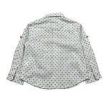 Pure Firenze Camicia Manica Lunga Fantasia A Righe per Neonato PC03177X BIANCO PURE FIRENZE 