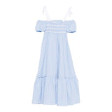 Philosophy Abito Tinta Unita Fantasia A Righe per Bambina I1E912 AZZURRO PHILOSOPHY 