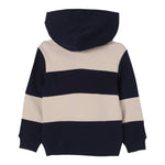 Tommy Hilfiger Felpa Bicolore con Cappuccio per Bambino KB0KB09313 BLU TOMMY HILFIGER 