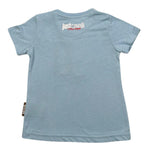 Just Cavalli T-Shirt Girocollo Tinta Unita con Cuore per Neonata JIP26033TS AZZURRO JUST CAVALLI 