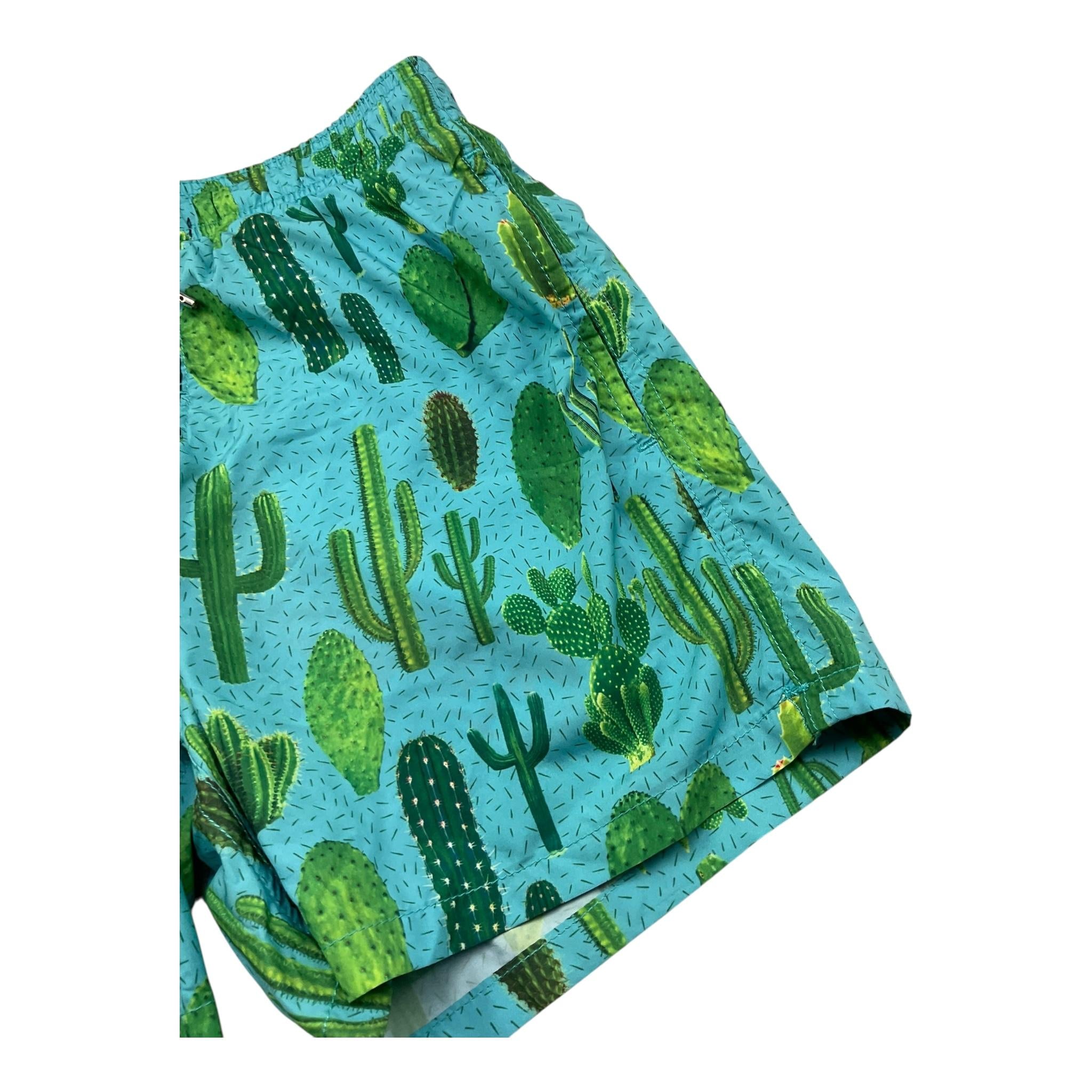 Sun68 Costume Modello Boxer Tinta Unita con Stampa per Bambino H19316 VERDE ACQUA SUN68 