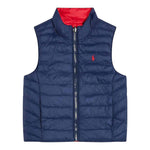 Ralph Lauren Giubbino Modello Smanicato Tinta Unita per Neonato 320949920002 BLU RALPH LAUREN 