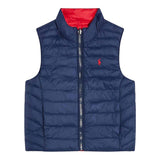 Ralph Lauren Giubbino Modello Smanicato Tinta Unita per Neonato 320949920002 BLU RALPH LAUREN 