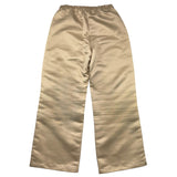 Twinset Pantalone Tinta Unita Con Elastico In Vita Beige Per Bambina