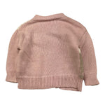 LE BEBE' cardigan tinta unita con stampa Rosa per Neonata LBG5937 ROSA LE BEBE' 
