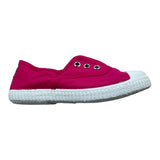 Chipie Sneakers Einfarbig mit Kontrastsohle Fuchsia für Mädchen