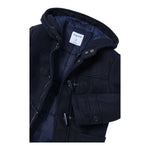 MAYORAL cappotto tinta unita con cappuccio Blu per Bambino 4472X BLU MAYORAL 