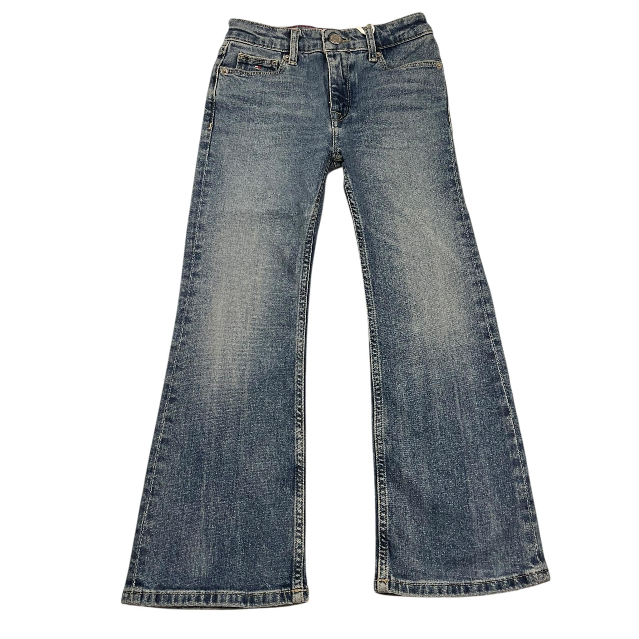 Tommy Hilfiger Jeans Tinta Unita Modello Zampa per Bambina KG0KG08276 AZZURRO TOMMY HILFIGER 