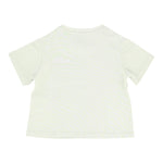 Dixie T-Shirt Tinta Unita Girocollo con Stampa per Bambina MBD1030G50 BIANCO DIXIE 