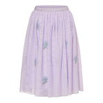 Stella Mccartney Gonna Tinta Unita In Tulle per Bambina TW7B34 LILLA STELLA McCARTNEY 