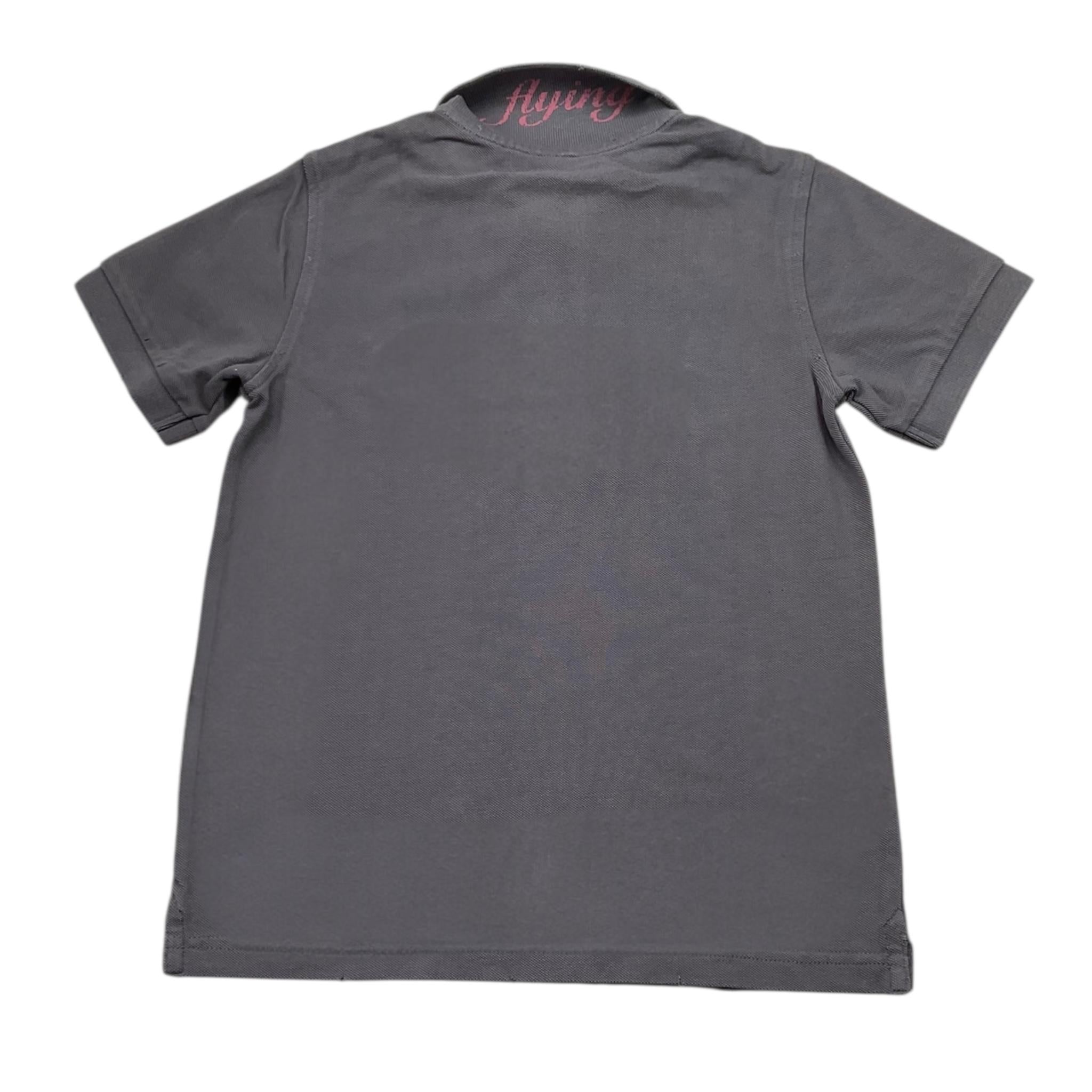 Suns68 Polo Mezza Manica Tinta Unita con Logo per Bambino CPA35301 GRIGIO SUNS68 