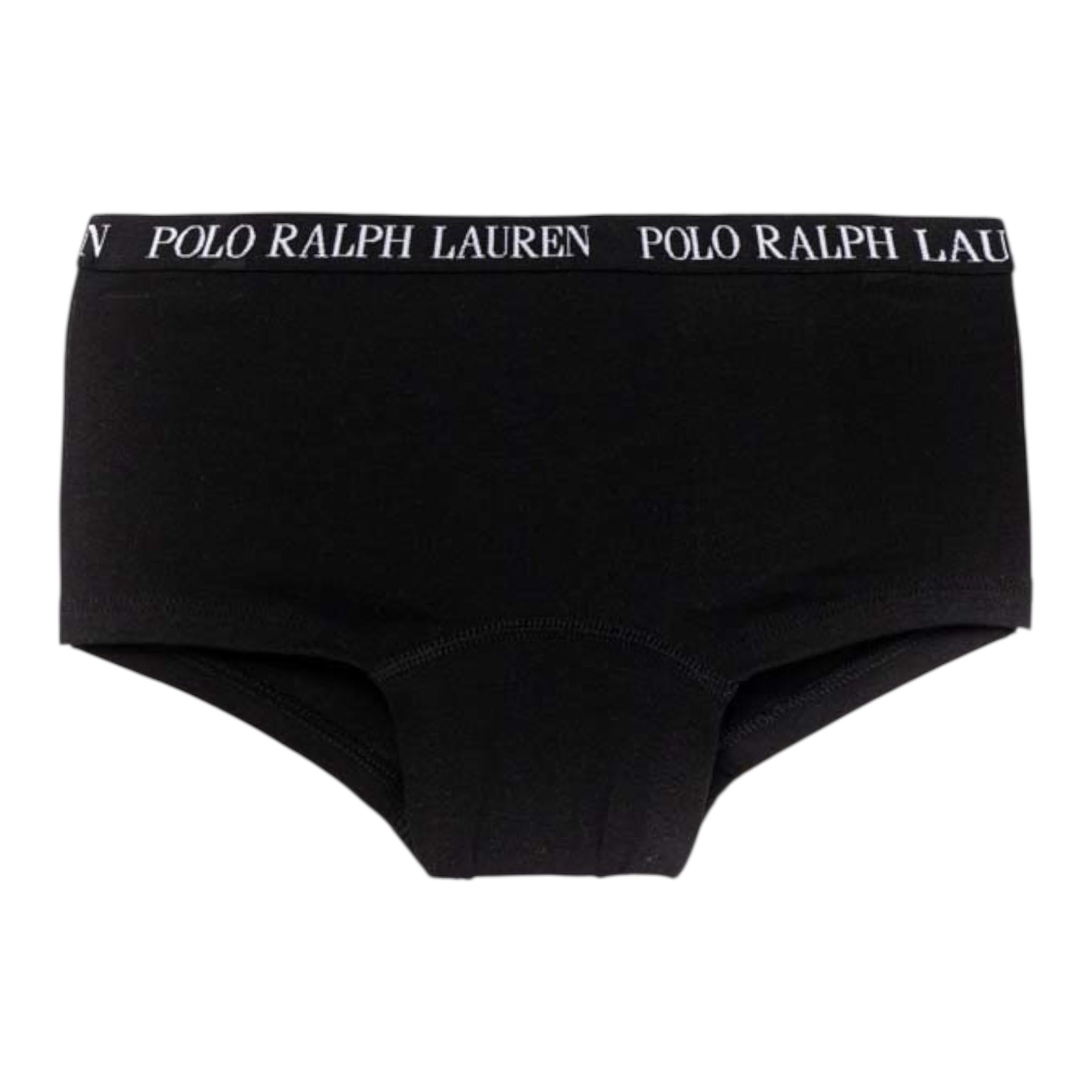 Ralph Lauren Slip 2 Pezzi Modello Coulotte per Bambina 4P5018 NERO RALPH LAUREN 