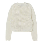 Il Gufo Cardigan Tinta Unita Traforato per Bambina P25GF440EM109J PANNA IL GUFO 