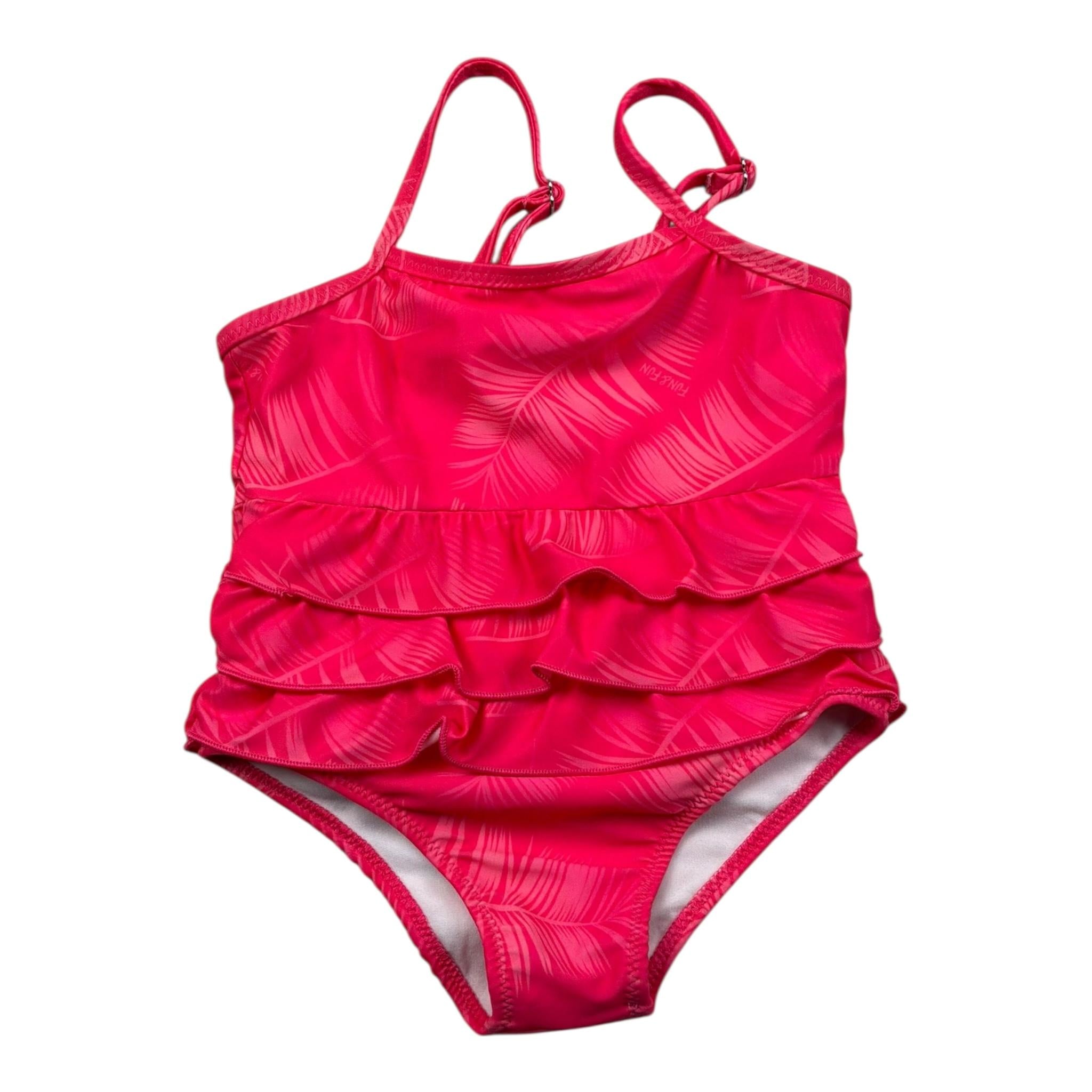 Fun & Fun Costume Intero Tinta Unita per Bambina FNBBW17435 FUXIA FUN & FUN 