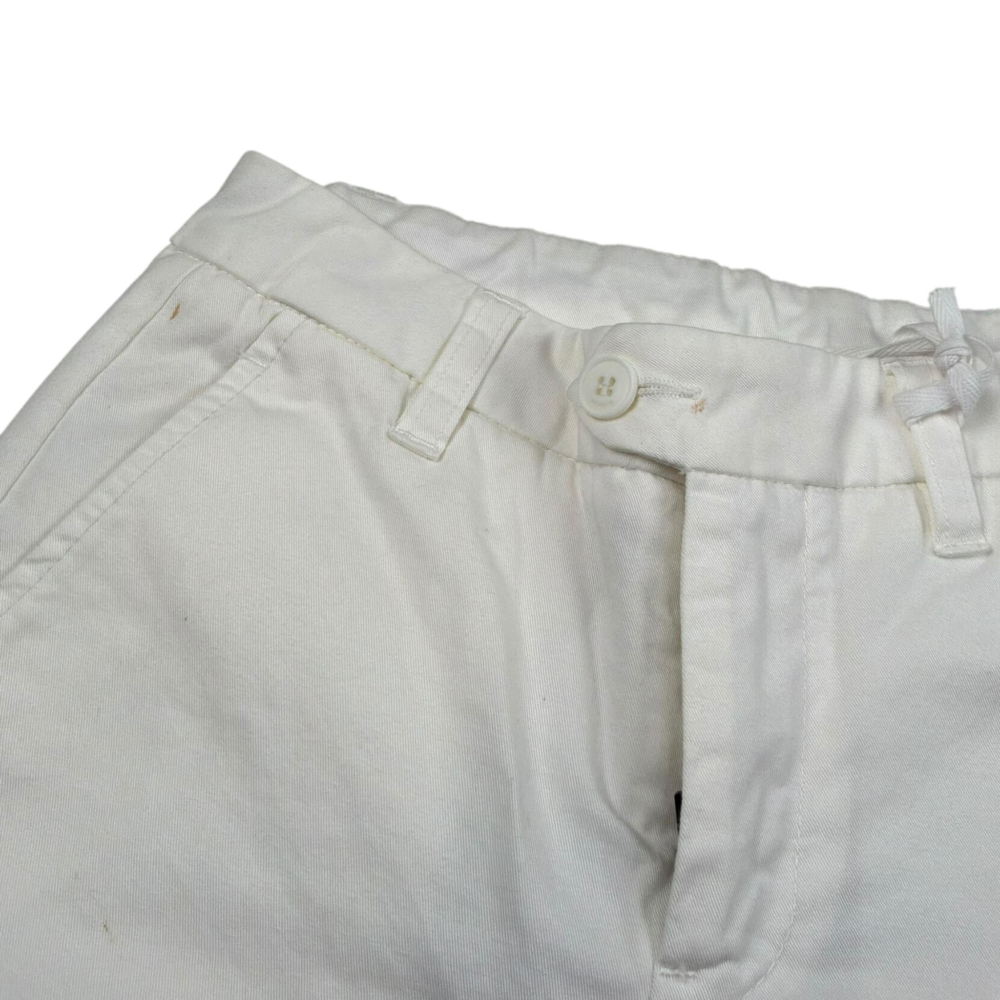 Dondup Bermuda Tinta Unita con Girovita Regolabile per Bambino DMBE52 PANNA DONDUP 