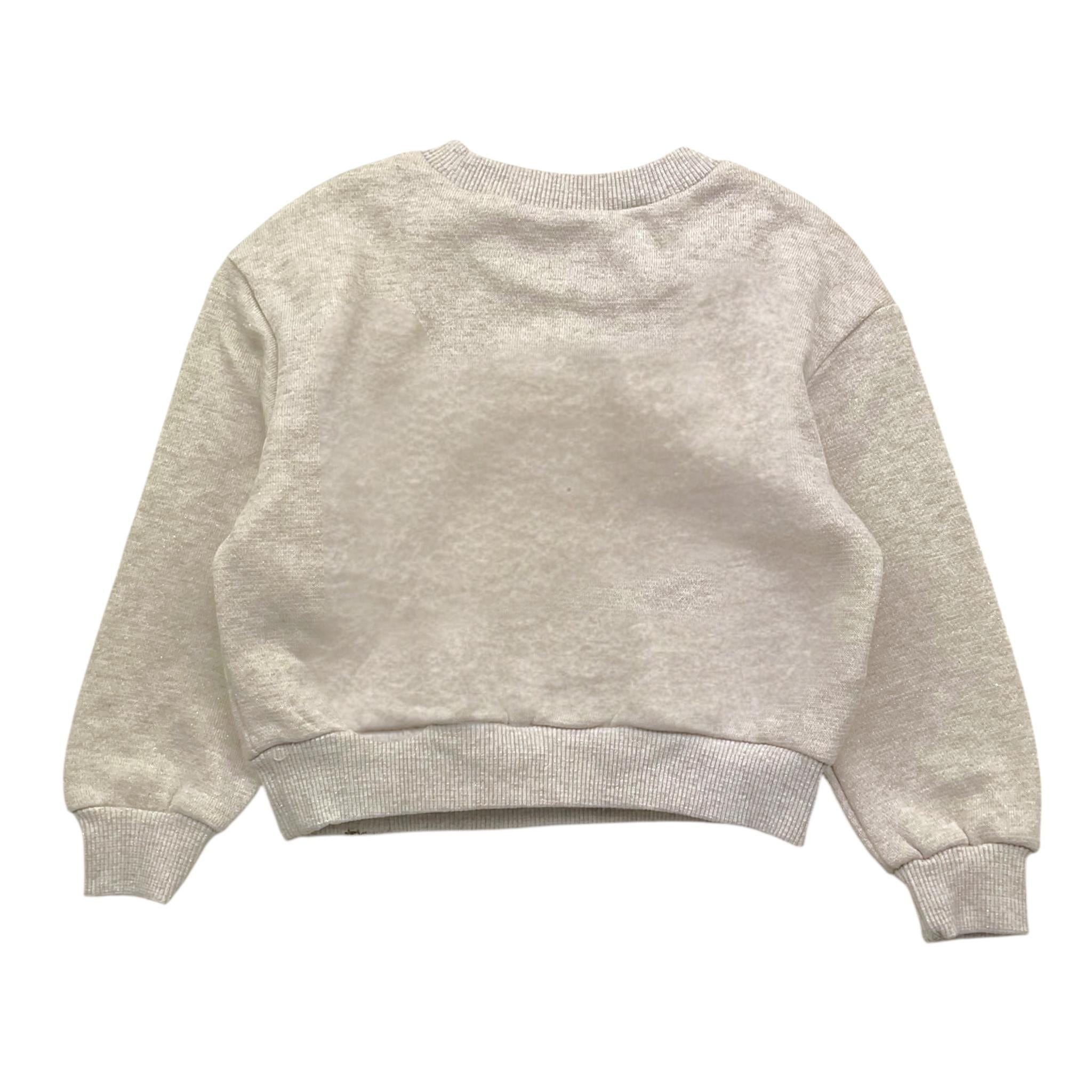 MAYORAL felpa girocollo tinta unita con stampa Beige per Bambina 4479 BEIGE MAYORAL 