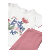 Mayoral Completo 2 Pezzi T-Shirt-Leggins per Neonata 173669 BIANCO MAYORAL 