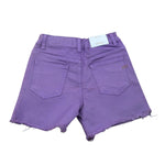 Vicolo Short In Denim tinta unita con Girovita Regolabile Lilla per Bambina 3146S00016X LILLA VICOLO 