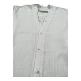 Louis Dieudonne' Camicia Manica Lunga Tinta Unita per Neonato TULELEGN BIANCO LOUIS DIEUDONNE' 