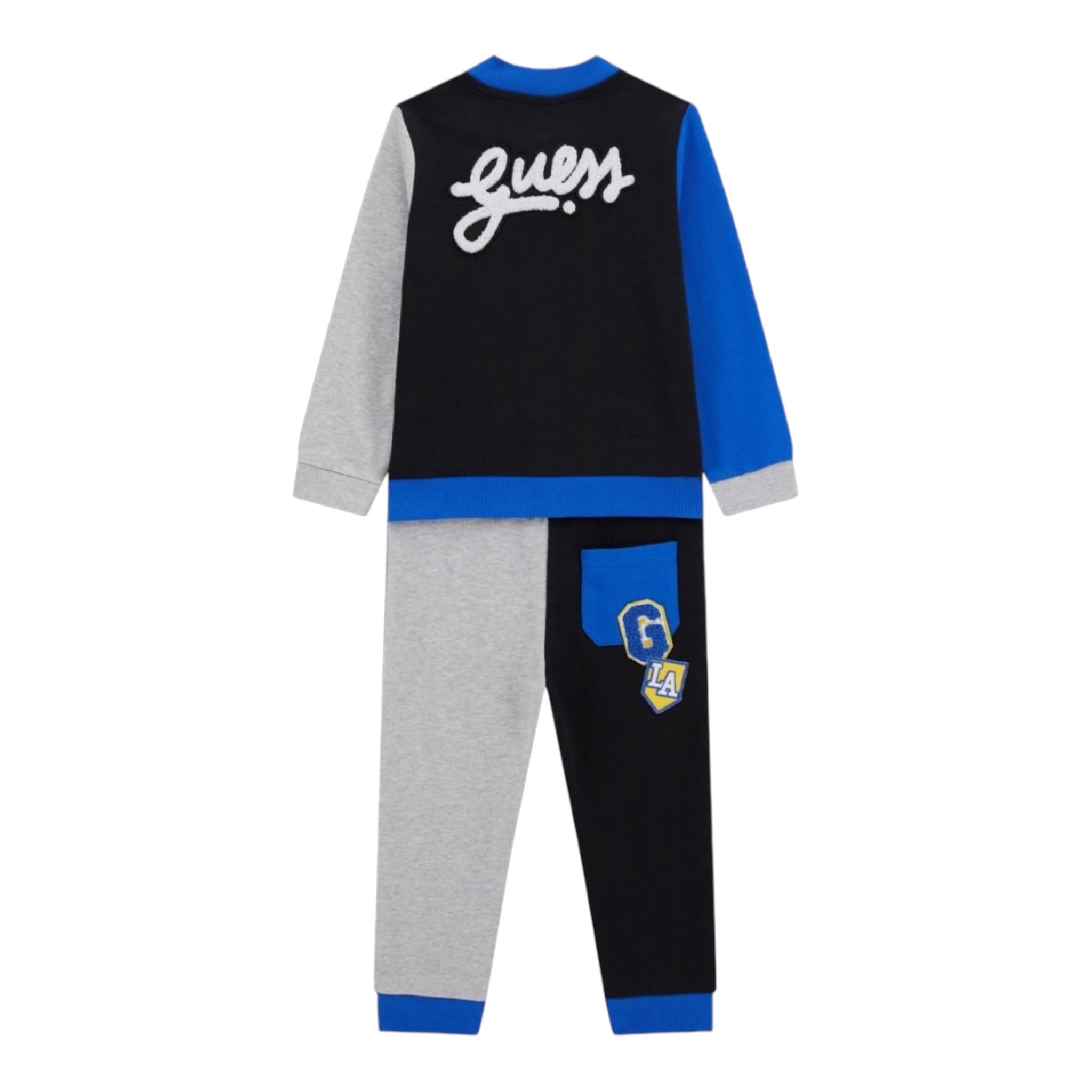 GUESS completo 2 pezzi felpa-pantalone Multicolor per Bambino N4YG06KA6R3X MULTICOLOR GUESS 