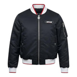 Just Cavalli Giubbino Tinta Unita con Profili In Contrasto per Bambino JBP26047GB NERO JUST CAVALLI 