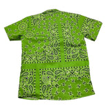 Louis Dieudonne' Camicia Tinta Unita Mezza Manica con Fantasia per Bambino LD01 VERDE LOUIS DIEUDONNE' 