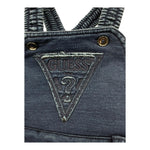 Guess Salopette Tinta Unita In Denim per Neonato I4YD00KARY0 BLU GUESS 