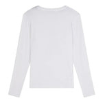 Patrizia Pepe Shirt Girocollo Tinta Unita con Brillantini per Bambina 7M0752 BIANCO PATRIZIA PEPE 