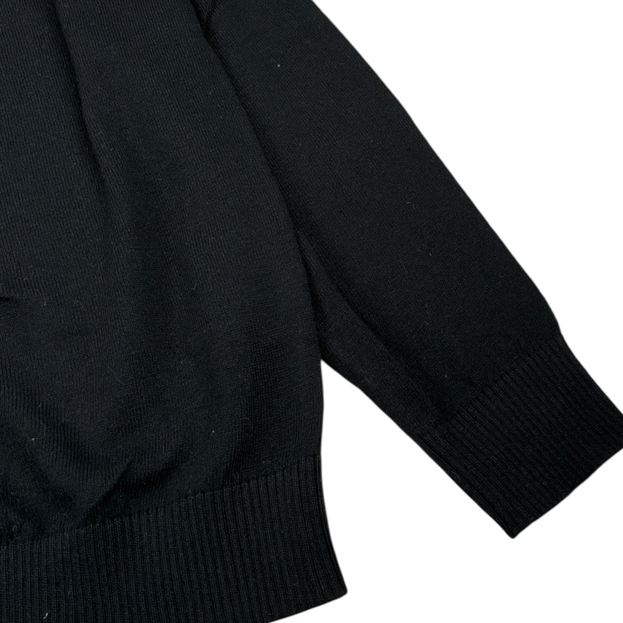 Never Too Cardigan tinta unita con Bottoni Nero per Bambino GIACCHINI NERO NEVER TOO 