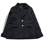 John Richmond Giacca Tinta Unita con Profili Maniche In Contrasto per Bambino RBP26138GC NERO JOHN RICHMOND 