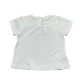 Malvi & Co T-Shirt Girocollo tinta unita con Stampa Bianco per Neonato S25N139CAJJ BIANCO MALVI & CO 