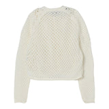 Il Gufo Cardigan Tinta Unita Traforato per Neonato P25GF440EM109 PANNA IL GUFO 